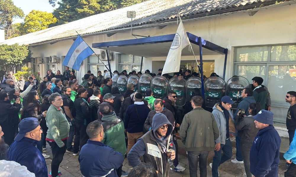 EL GOBIERNO DE MILEI REPRIME A TRABAJADORES DEL INTI